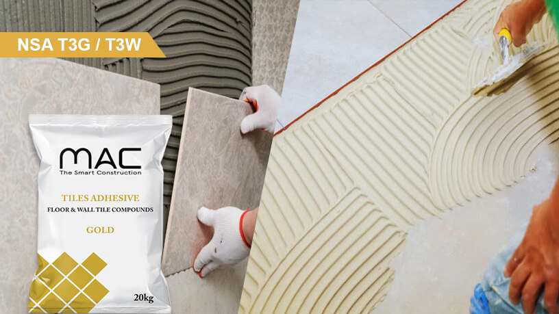 Tiles Adhesive Gold